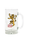 HEAR ME ROAR LANNISTER. JARRA CERVEZA CRISTAL. JUEGO DE TRONOS