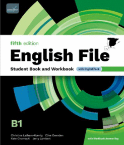 ENGLISH FILE B1 STUDENT'S BOOK & WORKBOOK WITH KEY WITH DIGITAL PACK (5ª EDICION)