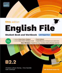 ENGLISH FILE B2.2 STUDENT S BOOK AND WORKBOOK WITH KEY WITH DIGITAL PACK (5ª ED.)