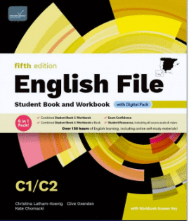 ENGLISH FILE C1/C2 STUDENT S BOOK AND WORKBOOK WITH KEY WITH DIGITAL PACK (5ª ED.)