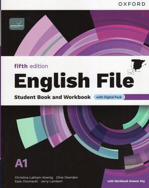 ENGLISH FILE A1 STUDENT S BOOK AND WORKBOOK WITH KEY WITH DIGITAL PACK (5ª ED.)