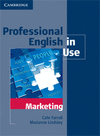 PROFESSIONAL ENGLISH IN USE. MARKETING