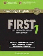 CAMBRIDGE ENGLISH FIRST 1 FOR REVISED EXAM FROM 2015 STUDENT'S BOOK WITH ANSWERS
