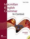 MACMILLAN ENGLISH GRAMMAR IN CONTEXT ESSENTIAL + KEY