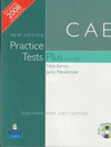 CAE PRACTICE TESTS PLUS WITH KEY. NEW EDITION