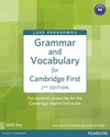 GRAMMAR AND VOCABULARY FOR CAMBRIDGE FIRST. WITH KEY. 2ª ED