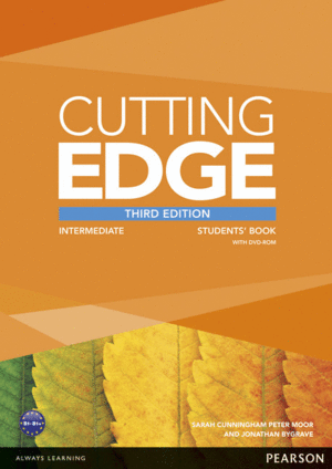 CUTTING EDGE. INTERMEDIATE STUDENTS' BOOK AND DVD PACK. 3RD EDITION
