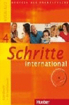 SCHRITTE INTERNATIONAL 4 KURSBUCH + ARBEITSBUCH (INCLUYE GLOSARIO XXL)