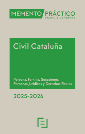 MEMENTO PRÁCTICO CIVIL CATALUÑA 2025-2026