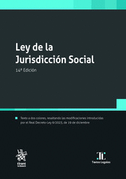 LEY DE LA JURISDICCION SOCIAL. 14ª ED.