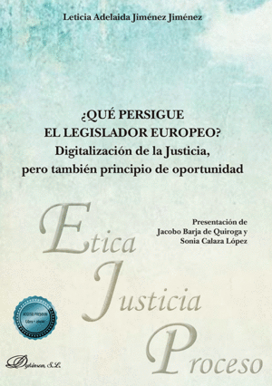 ¿QUÉ PERSIGUE EL LEGISLADOR EUROPEO?