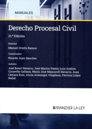 DERECHO PROCESAL CIVIL. 21ª ED.