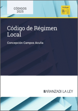 CÓDIGO DE RÉGIMEN LOCAL
