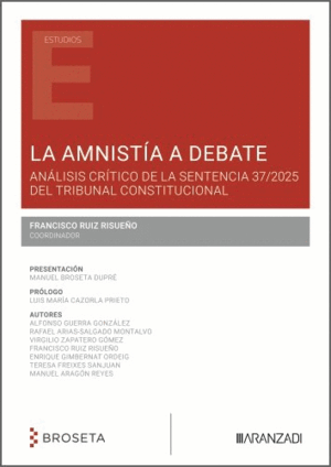 LA AMNISTÍA A DEBATE
