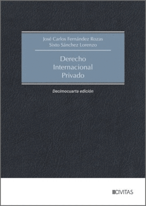 DERECHO INTERNACIONAL PRIVADO. 14ª ED.