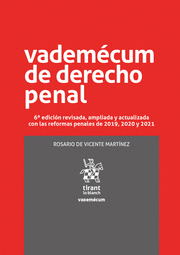 VADEMÉCUM DE DERECHO PENAL. 6ª EDICIÓN