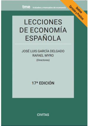 LECCIONES DE ECONOMÍA ESPAÑOLA. 17ª ED.