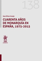 CUARENTA AÑOS DE MONARQUÍA EN ESPAÑA, 1975-2015