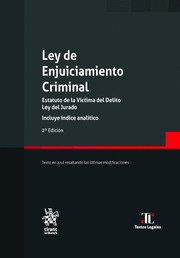 LEY DE ENJUICIAMIENTO CRIMINAL (ANILLAS). 2ª ED.