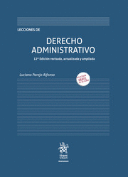 LECCIONES DE DERECHO ADMINISTRATIVO. 12ª ED.