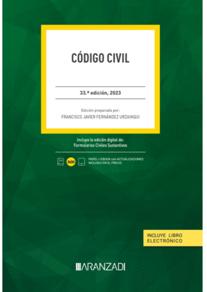 CÓDIGO CIVIL. 33ª ED.