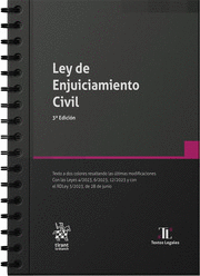LEY DE ENJUICIAMIENTO CIVIL. 3ª EDICIÓN (ANILLAS)