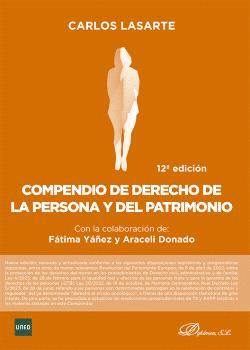 COMPENDIO DE DERECHO DE LA PERSONA Y DEL PATRIMONIO. 12ª ED.