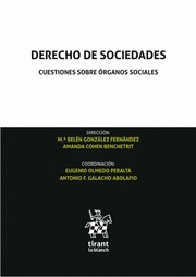 DERECHO DE SOCIEDADES. CUESTIONES SOBRE ÓRGANOS SOCIALES