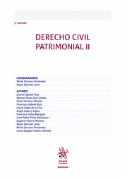 DERECHO CIVIL PATRIMONIAL II. 3ª ED.
