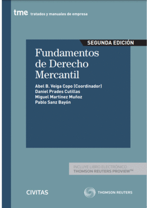 FUNDAMENTOS DE DERECHO MERCANTIL. 2ª ED.