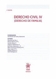 DERECHO CIVIL IV ( DERECHO DE FAMILIA ) 3ª EDICION