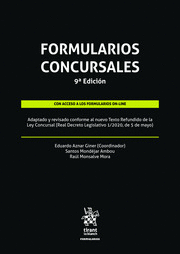 FORMULARIOS CONCURSALES. 9ª ED.