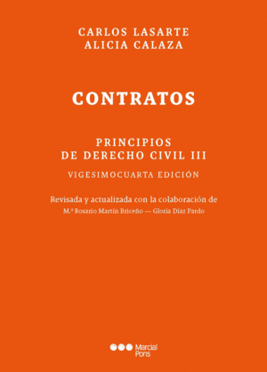 PRINCIPIOS DE DERECHO CIVIL III. CONTRATOS. 24ª ED.