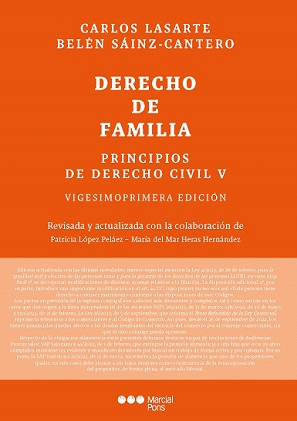 PRINCIPIOS DE DERECHO CIVIL V. DERECHO DE FAMILIA. 21ª ED.