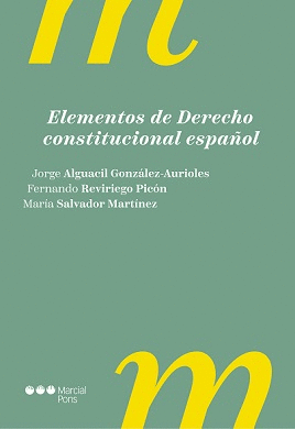 ELEMENTOS DE DERECHO CONSTITUCIONAL ESPAÑOL. 4ª ED.
