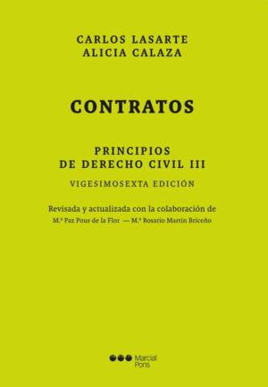 PRINCIPIOS DE DERECHO CIVIL III. CONTRATOS. 26ª ED.