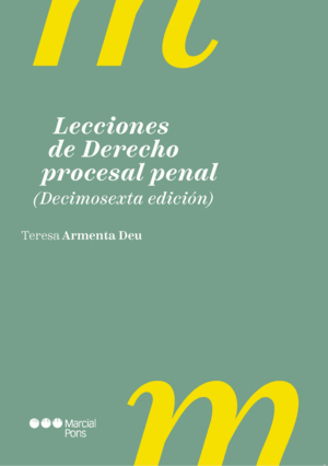 LECCIONES DE DERECHO PROCESAL PENAL. 16ª ED.