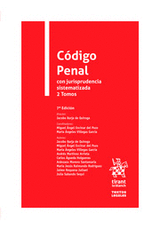 CÓDIGO PENAL CON JURISPRUDENCIA SISTEMATIZADA. 2 TOMOS. 7ª ED.