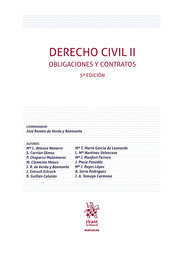 DERECHO CIVIL II. OBLIGACIONES Y CONTRATOS. 5ª EDICIÓN