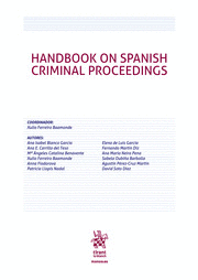HANDBOOK ON SPANISH CRIMINAL PROCEEDINGS