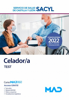 TEST. CELADOR/A. SERVICIO DE SALUD DE CASTILLA Y LEÓN. SACYL