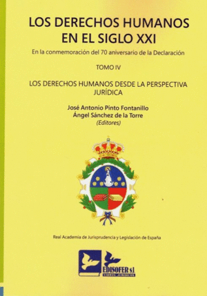 LOS DERECHOS HUMANOS EN EL SIGLO XXI. EN LA CONMEMORACIÓN DEL 70 ANIVERSARIO DE LA DECLARACIÓN. TOMO IV