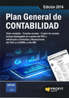 PLAN GENERAL DE CONTABILIDAD. EDICIÓN  2014