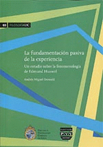 FUNDAMENTACIÓN PASIVA DE LA EXPERIENCIA