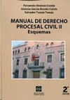 MANUAL DE DERECHO PROCESAL CIVIL II. ESQUEMAS. 2ª ED