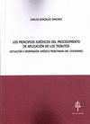 PRINCIPIOS JURÍDICOS DEL PROCEDIMIENTO DE APLICACIÓN DE LOS TRIBUTOS