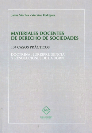 MATERIALES DOCENTES DE DERECHO DE SOCIEDADES