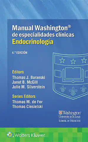 MANUAL WASHINGTON DE ESPECIALIDADES CLÍNICAS. ENDOCRINOLOGÍA. 4ª ED.