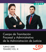 CUERPO DE TRAMITACION PROCESAL JUSTICIA LIBRE TEMARIO 3