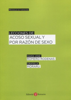 LECCIONES DE ACOSO SEXUAL Y POR RAZON DE SEXO